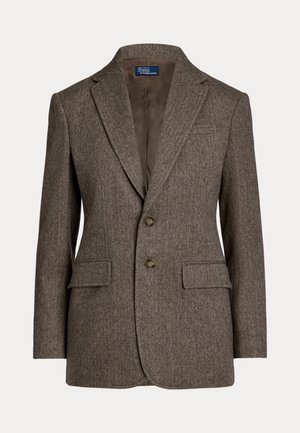 Polo Ralph Lauren HERRINGBONE WOOL BLAZER - Bleiseri - brown