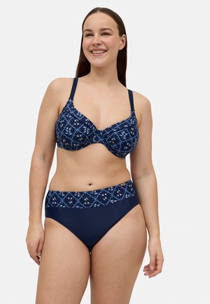 CONJUNTO DE REDUCTOR TIRANTES ANCHOS CON ESTAMPADO SET - Bikini - blue