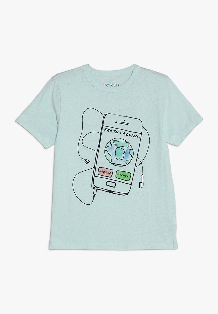 J.CREW Triko s potiskem - mint