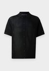 STRUCTURE OPEN SHIRT - Chemise - black