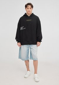 INSIDE TIGERS CREW - Jersey con capucha - black