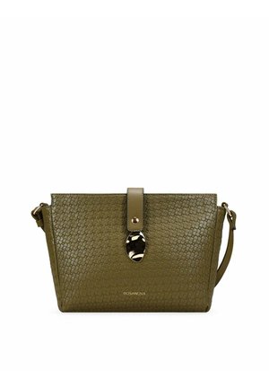 Bosanova, BOLSO BANDOLERA VERDE CON SOLAPA DE METAL - Bandolera - verde