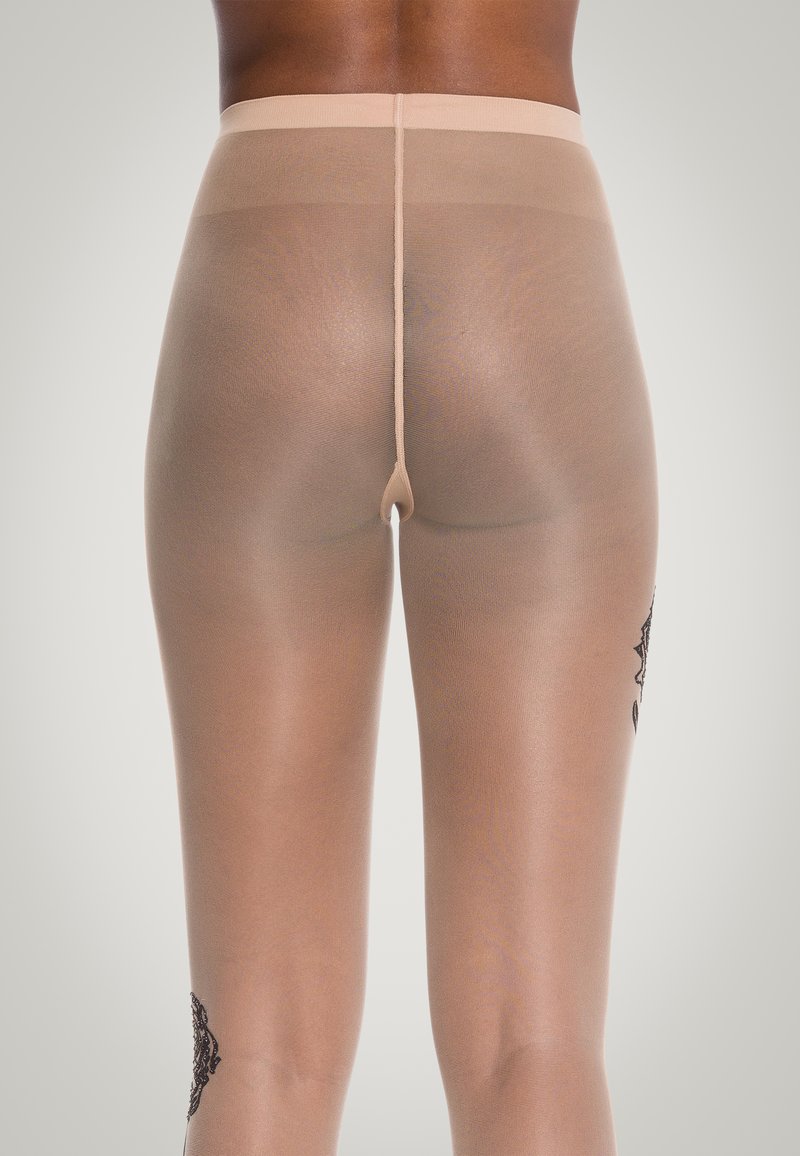 Damen Strumpfhosen | Wolford CRYSTAL ROSES Strumpfhose fairly light black/nude - UT19048 Damen Strumpfhosen | Wolford CRYSTAL ROSES Strumpfhose fairly light black/nude - UT19048