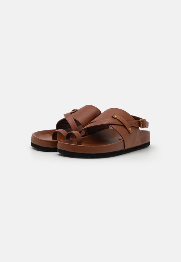 EZILI - T-bar sandals - naturel2