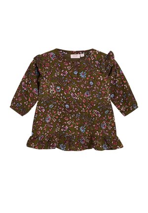 MALIA - Freizeitkleid - print brown rose