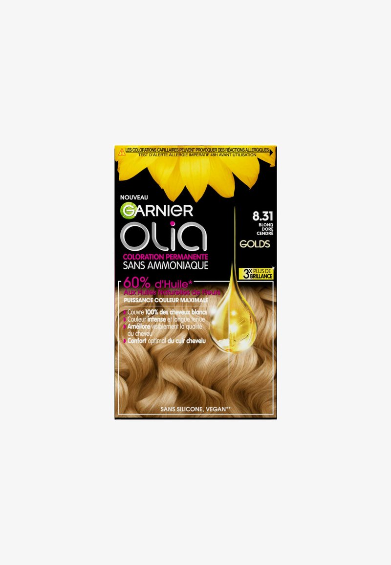 Garnier OLIA COLORATION 5.3 CHATAIN CLAIR DORÉ - Coloration - blond dore cendre
