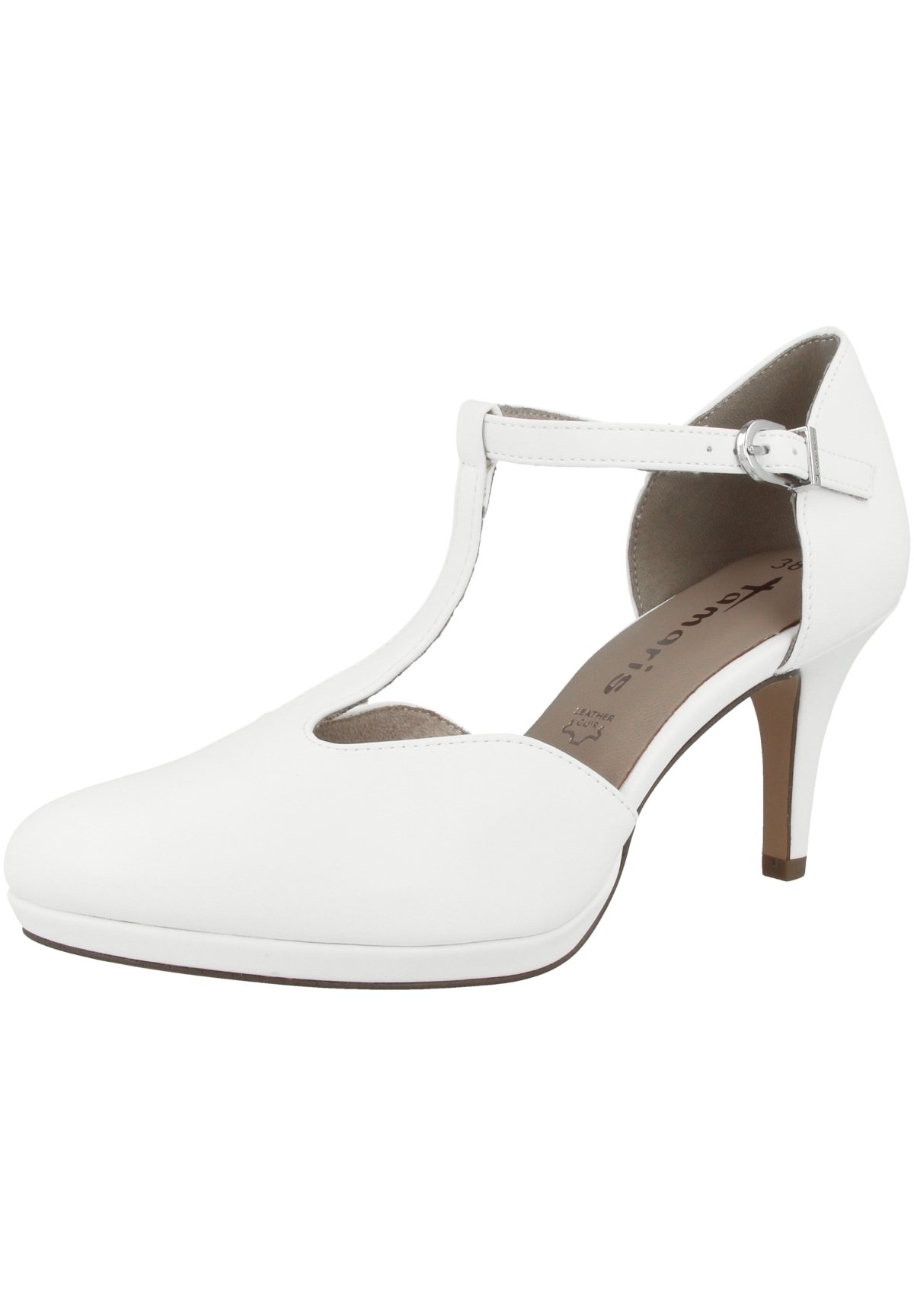 Tamaris Bruidsschoenen - white matt/wit - Zalando.nl