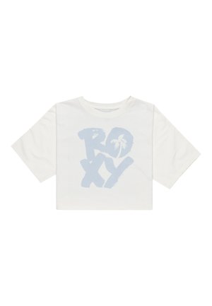 BOXY CROP STARTED - Print T-shirt - wbs0