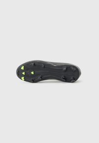 adidas Performance F50 LEAGUE - Chaussures de football pour terrain sec - core black/iron metal-coloured/lucid lemon