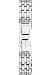 Montre Femme Sekonda Monica - Boîte Et Papiers, Cadran Blanc, Bracelet Bleu Cuir, Style Habillé