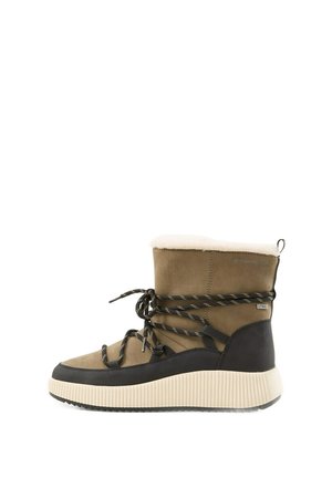 Snowboots  - black khaki