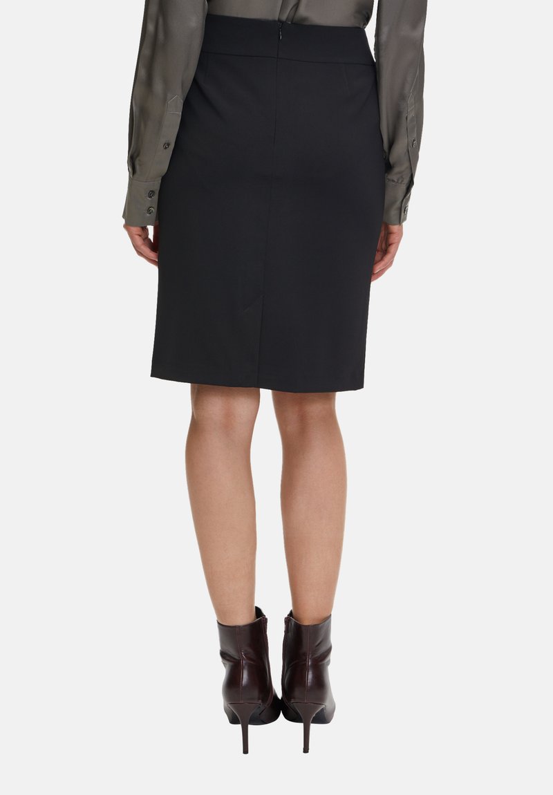 Jupe Crayon Noire 100% Laine Talbots - Taille 4 - Neuve Avec étiquettes - Longueur Mi-mollet