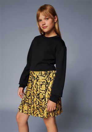 DRESS BAROCCO KIDS MEDUSA - Vestido informal - nero/oro