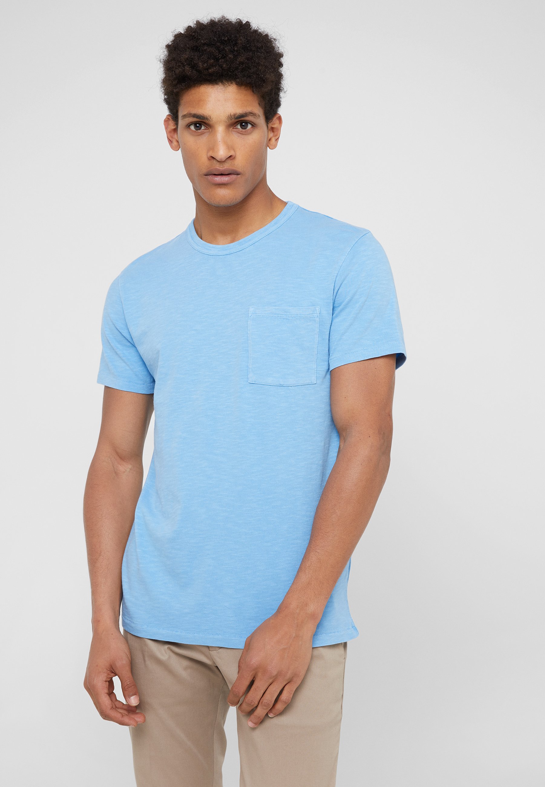 J.CREW GARMENT DYE TEE T shirts dark lake Zalando.no J.CREW GARMENT DYE TEE - T-shirts - marine navy