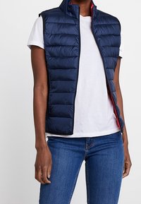 QS Waistcoat - dark blue