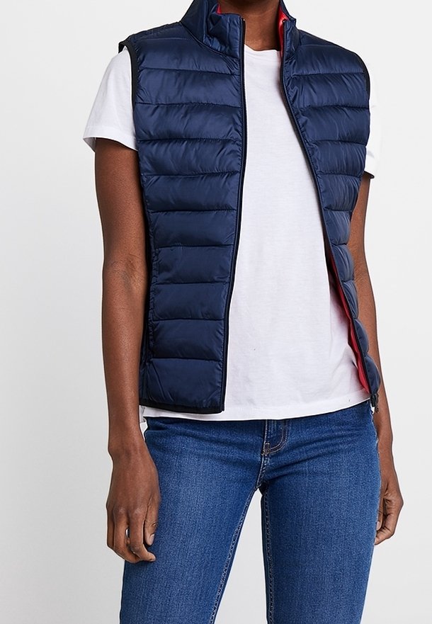 QS Waistcoat - dark blue