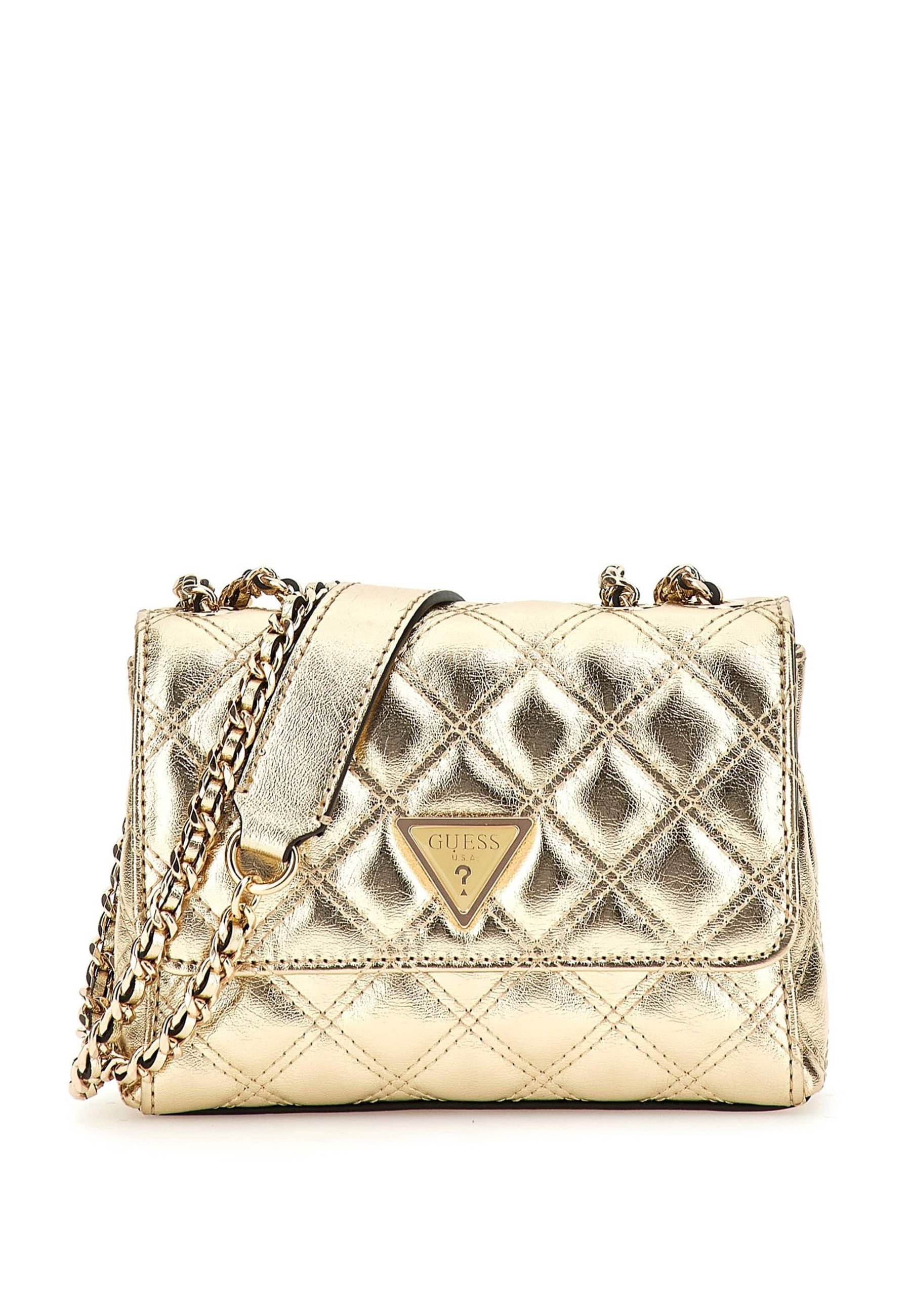 Guess MINI-OPTIK Cross body bag goldenfarbe/gold-coloured