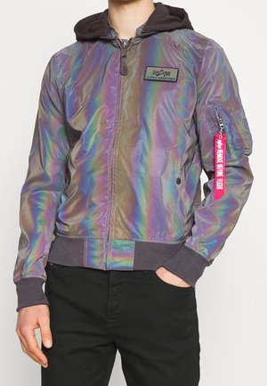 Bombertakki - silver-coloured