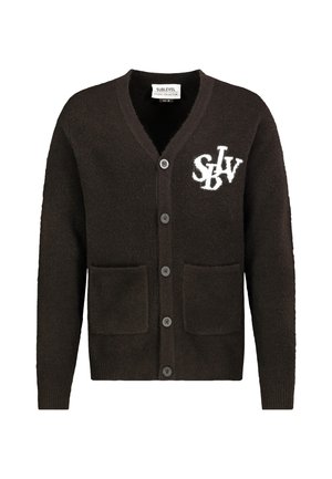 Sublevel, SUBLEVEL HERREN CARDIGAN - Cardigan - dark-brown