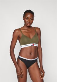 Tommy Jeans HERITAGE - Push-up BH - drab olive green