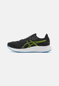 Unselected, black/electric lime
