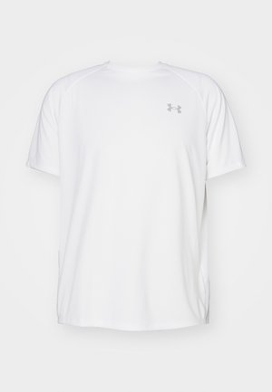 Under Armour TECH 2.0 - Sports T-shirt - white/overcast gray