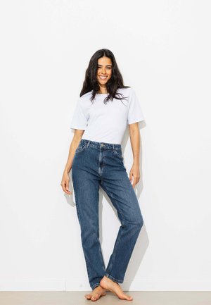 Promod, MARCEL JEAN MOM TAILLE HAUTE - Jeans fuselé - jean brut