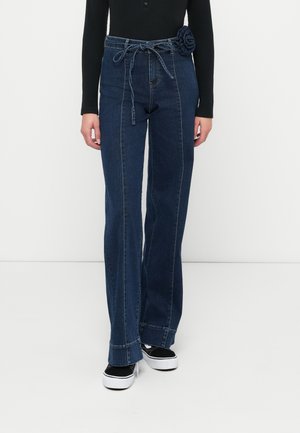 ONLMADISON - Blugi drepți - dark blue denim