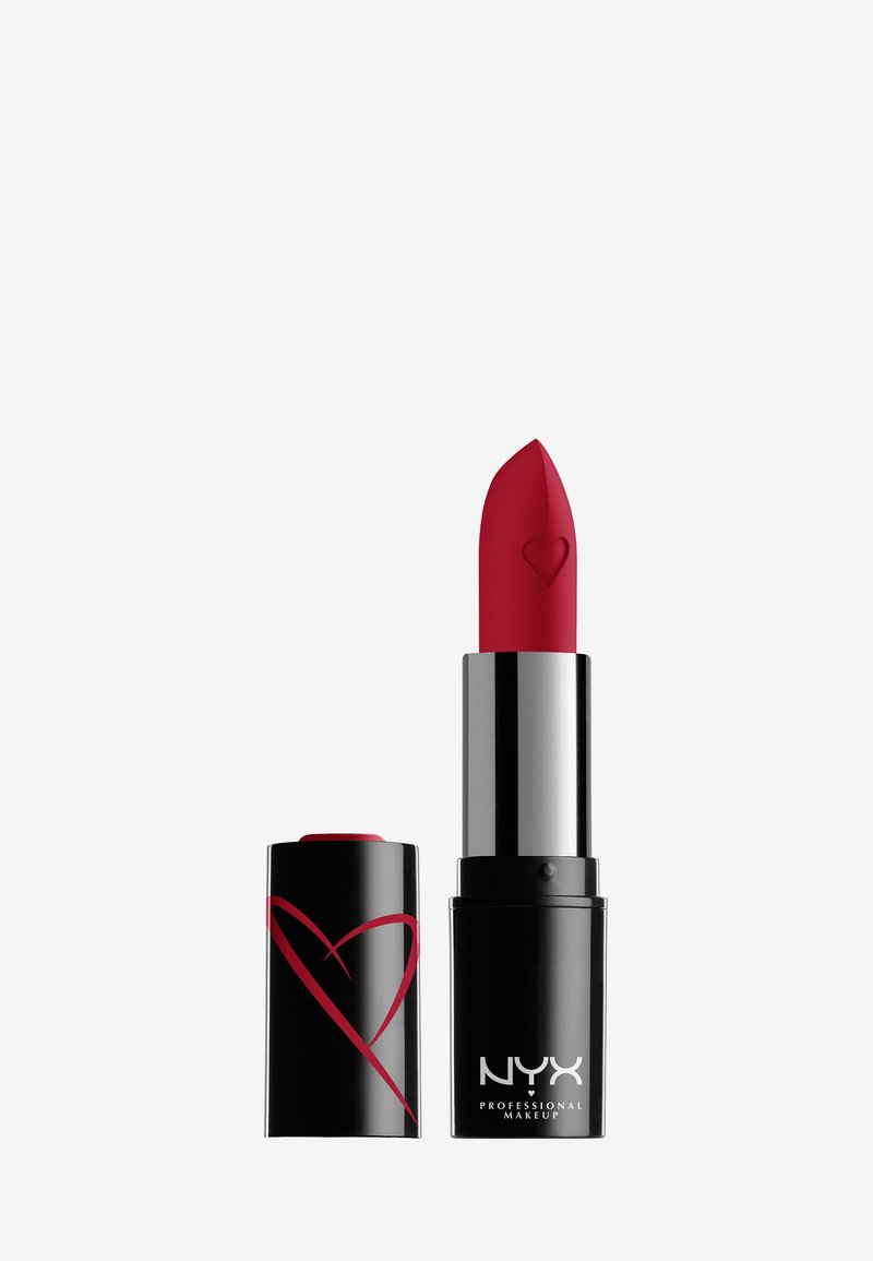 NYX Professional Makeup SHOUT LOUD SATIN LIPSTICK - Rossetto - red haute
