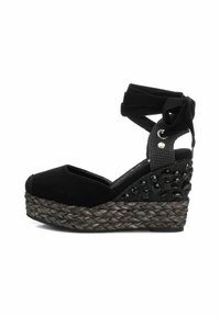 Botines de tacón - black