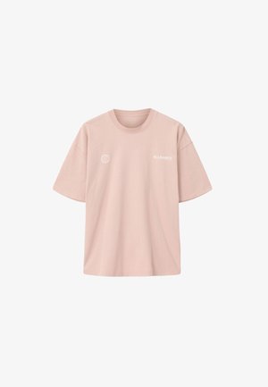 AllSaints, EMBLEM CREW - Printtipaita - sunbaked pink