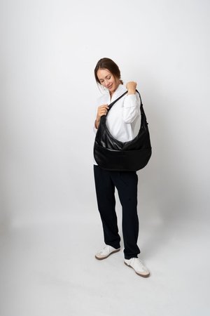 TERRA SOFT STRUCTURE - Saco de mão - black