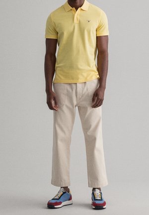 GANT Polo shirt - light yellow