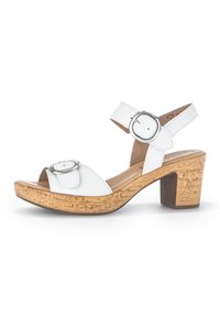Gabor PLATEAU - Sandalias con plataforma - weiss