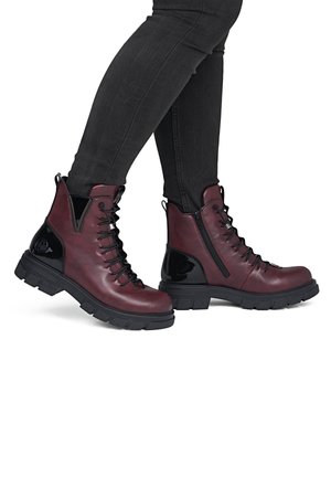 Rieker, RIEKER BIKER BOOTS Z9152 - Snowboot/Winterstiefel - red