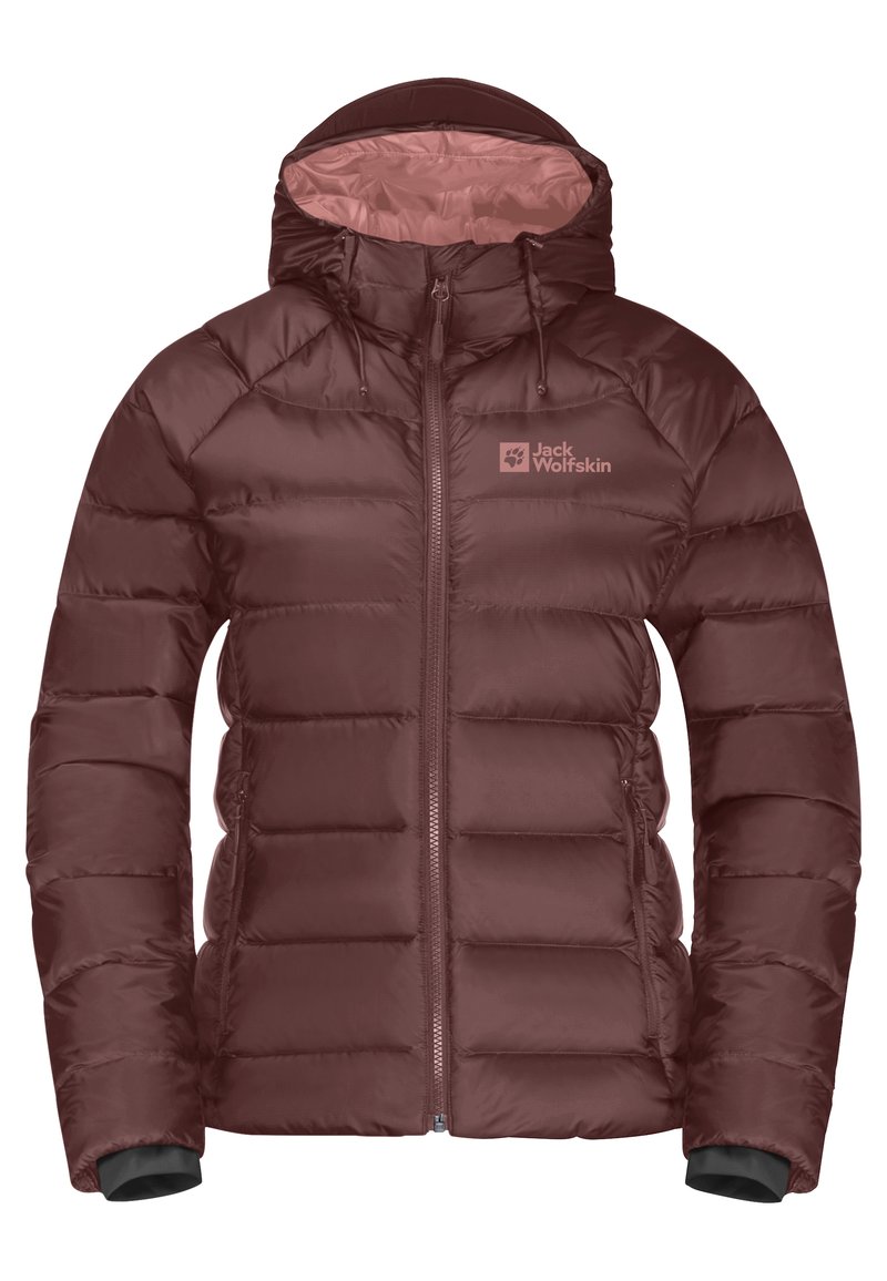 Jack Wolfskin Gewatteerde jas bruin
