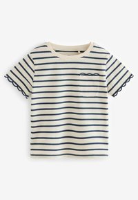 Next SHORT SLEEVE SCALLOP 3 PACK - REGULAR FIT - Marškinėliai su spaudiniu - pink