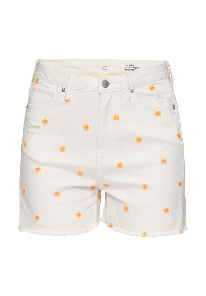 Short En Jean Brodé De Fleurs - Taille UK 12 (Royaume-Uni) - Occasion En Très Bon état - Marque Denim & Co.