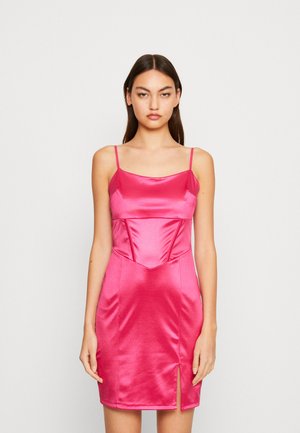 WAL G. CALEB CORSET MINI - Cocktail dress / Party dress - fuchsia