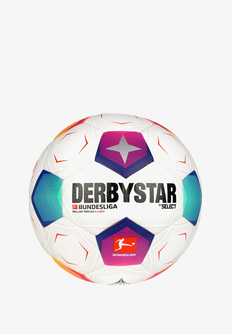 Derbystar BUNDESLIGA BRILLANT REPLICA S-LIGHT 290G V23 LIGHT - Voetbal - weisspinkorangetuerkis