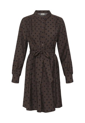 Fransa, FRADARA DR 5 - Robe chemise - hot fudge dotty