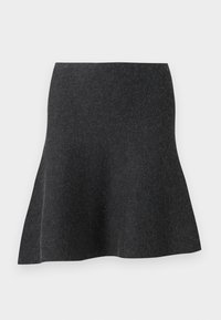 TOM TAILOR DENIM SKATER SKIRT - Trapecinis sijonas - shale grey