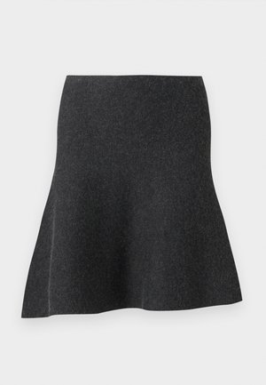 TOM TAILOR DENIM SKATER SKIRT - Jupe trapèze - shale grey
