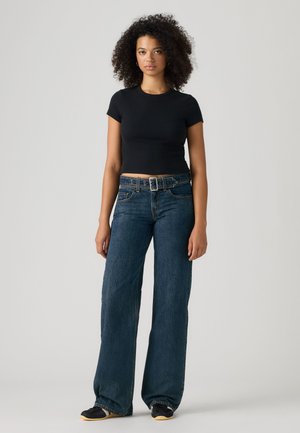 Levi's®, BELTED SUPERLOW LOOSE - Jean large - dark blue