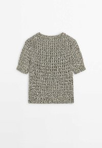 Massimo Dutti Print T-shirt - dark grey