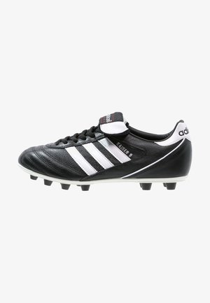 KAISER 5 LIGA - Moulded stud football boots - black/running white/rot