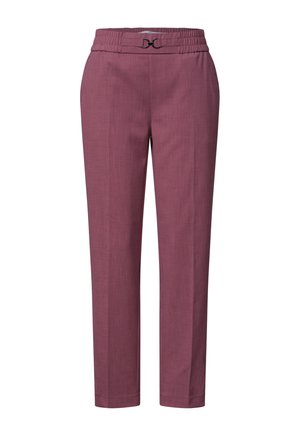 Street One, SLIM LEG HOSE MIT SCHNALLENDETAIL - Pantalon classique - dark clouded blush