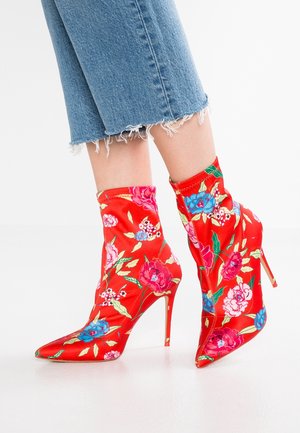 Bottines à talons hauts - multi-coloured