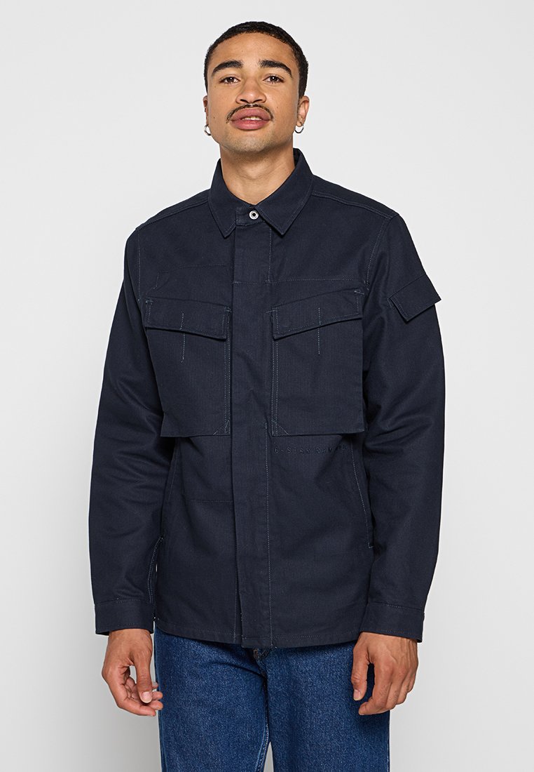 G-Star Lichte jas blauw