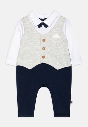 WAGENANZUG OHNE FÜSSE  CLASSIC BOYS - Jumpsuit - grey/dark blue